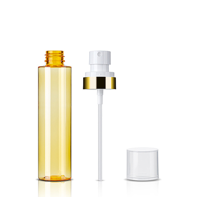 Safety PET PCR Plastic Spray Bottles 100ML With Mist Sprayer Custom Color