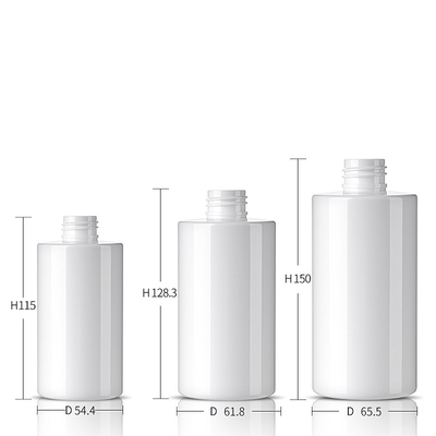 Customized 200ml 300ml 400ml PET Plastic Shampoo Bottles With Lotion Pump