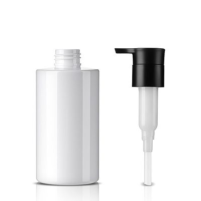Customized 200ml 300ml 400ml PET Plastic Shampoo Bottles With Lotion Pump