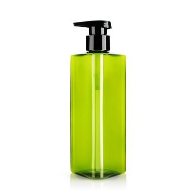 Triangle 500ML Shampoo Dispenser Bottles Custom Mold Healthy Material