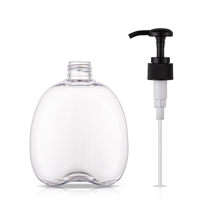Recycled PCR Transparent Soap Bottle 10 OZ Hand Soap Dispenser Pump Bottle