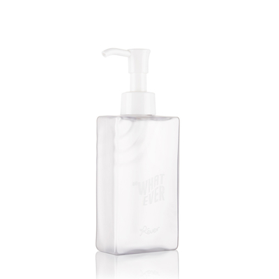 5 OZ Frosted Plastic Cosmetic Bottles Customized For Facial Cleanser