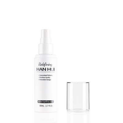 Round Cosmetic Bottles 50ML 80ML100ml PET Bottle With Over Cap