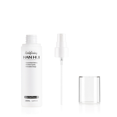 Round Cosmetic Bottles 50ML 80ML100ml PET Bottle With Over Cap
