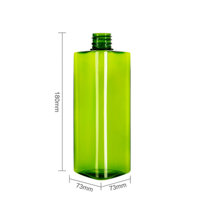 Triangle 500ML Shampoo Dispenser Bottles Custom Mold Healthy Material