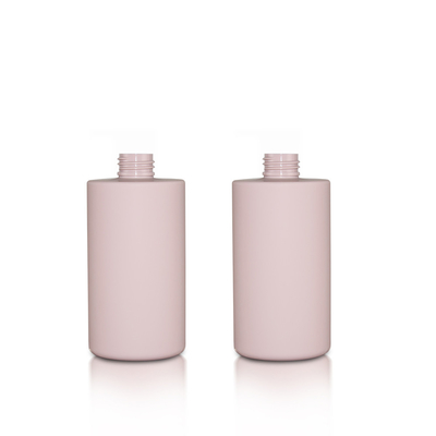Customized 300ML Plastic Shampoo Bottles Soft Touch Finish With White Pump