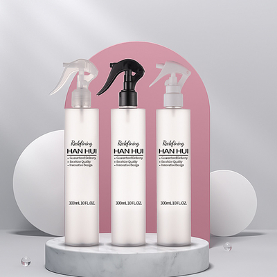 Frosted PET PCR 300ml Plastic Spray Bottles With Trigger Spray Pump