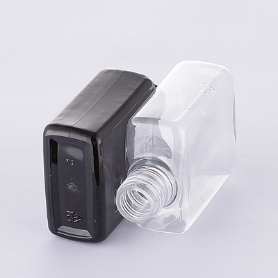 Custom Square Travel Size 60ml Plastic Bottle For Hand Sanitizer Liquid Soap
