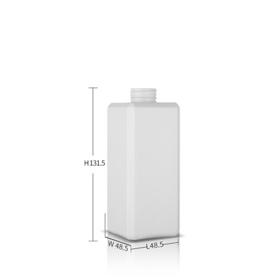 Healthy PET Material 240ML plastic empty Shampoo Bottles With 24/410 Neck Size