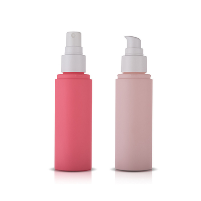 120ml 4OZ Neck Finish 24/410 luxury Plastic Bottles With MS over cap matte finish