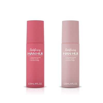 120ml 4OZ Neck Finish 24/410 luxury Plastic Bottles With MS over cap matte finish