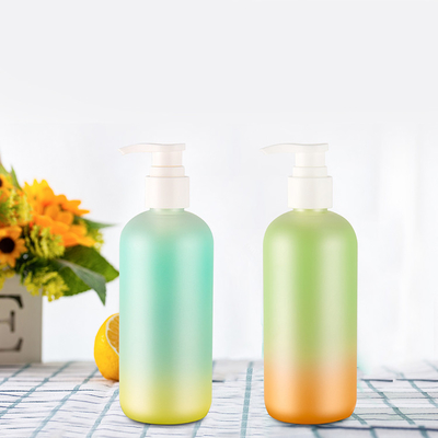 300ml Matte Finish Plastic Bottles Packaging For Shampoo And Conditioner