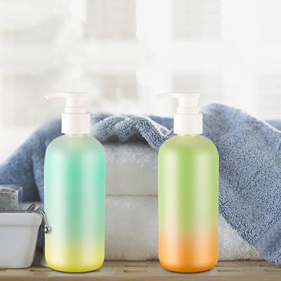 300ml Matte Finish Plastic Bottles Packaging For Shampoo And Conditioner