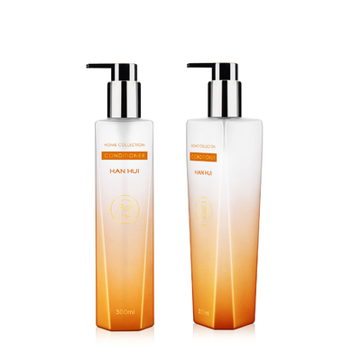 Stable And Durable Plastic Shampoo Bottles Empty 10 OZ With Silver Collar Dispenser Pump