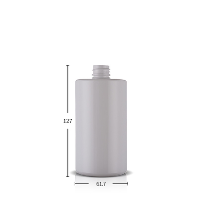 10.3 Oz Plastic Shampoo Bottle With Opaque Soap Dispenser Refillable For Bathroom