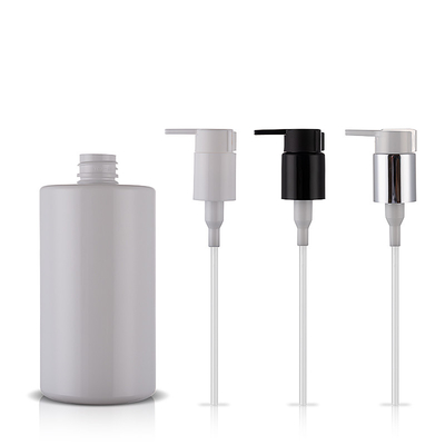 10.3 Oz Plastic Shampoo Bottle With Opaque Soap Dispenser Refillable For Bathroom