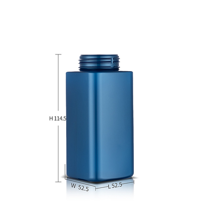 Multi-Purpose Round Blue Plastic Foamer Bottle for Personal Care and Soap Cleaning