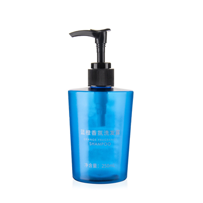250ML Plastic Shampoo Bottles with Refillable Design for Shampoo Conditioner and Soap