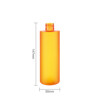 Custom Logo Artwork Plastic Shampoo Bottles With Various Printing Options