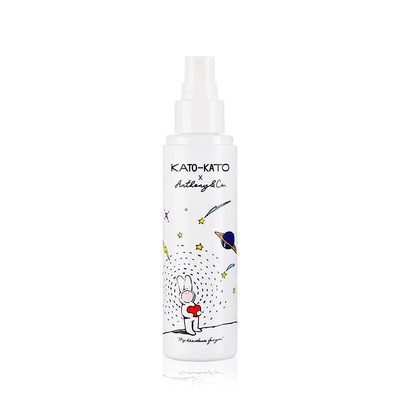 100ML Plastic Spray Bottles with Heat Transfer Printing for Logo PET Bottle with Bright Colors