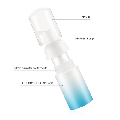 30ml PET Foam Pump Bottle User-Friendly and Easy to Perfect for Hand Soap and More