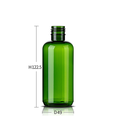 160ml Business Trip Plastic Bottles With Screw Cap For Balancing Moisturizing Water