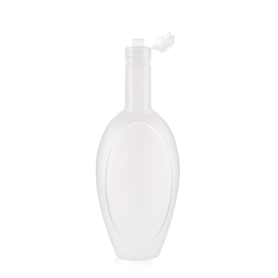 500ML HDPE Plastic Squeeze Bottle With Flip Lid For Shampoo And Conditioner