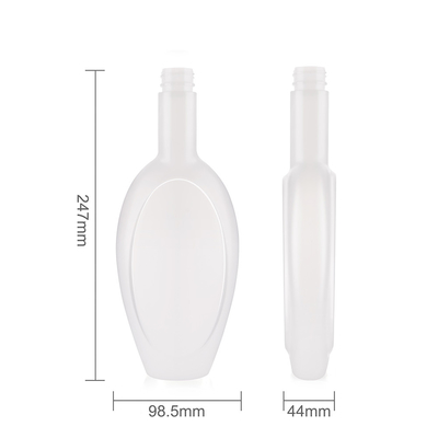 500ML HDPE Plastic Squeeze Bottle With Flip Lid For Shampoo And Conditioner