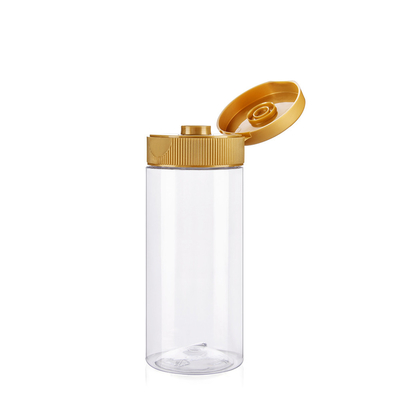 200ML PET Food Grade Empty Honey Jars Bottles Plastic Honey Dispenser With Lids