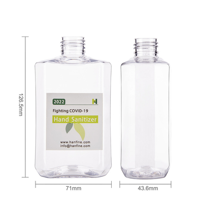 8.3 OZ 250ml Empty Hand Sanitizer Plastic Bottles With Left-Right Lock Pump Dispenser