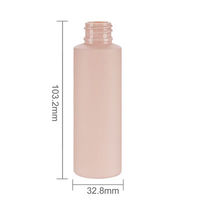 60ml 2 Oz Pink Soft Touch Lotion Bottle Matte Finish With Clear Over Cap