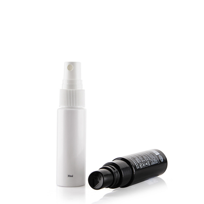Eco Friendly PET Small Plastic Spray Bottles 1 OZ 30 ML With Secure Cap
