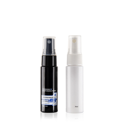Eco Friendly PET Small Plastic Spray Bottles 1 OZ 30 ML With Secure Cap