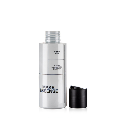 Round Eco PCR Shampoo Packaging Bottles100ml Plastic Recycled PP Disc Cap Shampoo Bottles