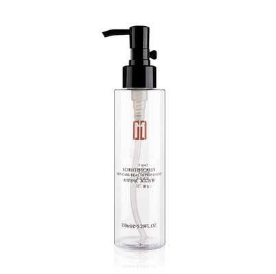 Cosmetic PCR PET 150ml Empty Plastic Bottles For Skin Care Products