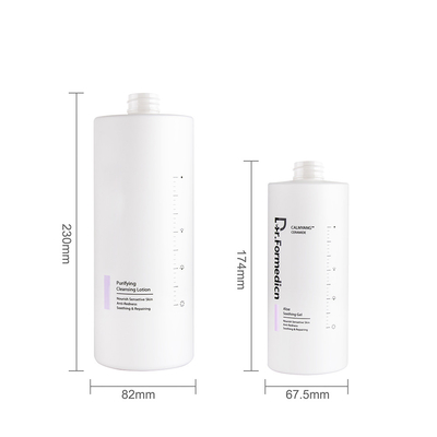Frosted Decorative Shampoo And Conditioner Bottles 500ml 1000ml