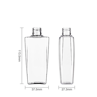 100ml Clear Empty Essential Oil Bottle With Left And Right Locking Pump