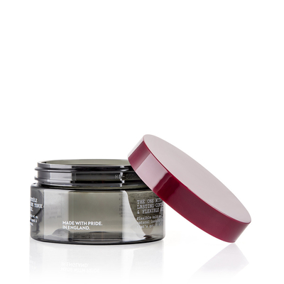 30ml Transparent Gray Wide Mouth Pet Jars For Eye Cream With Screw Cap