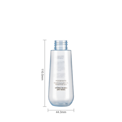 Custom Plastic Cosmetic Bottles With Oil Pump 100ML Plastic Bottles
