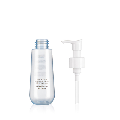 Custom Plastic Cosmetic Bottles With Oil Pump 100ML Plastic Bottles