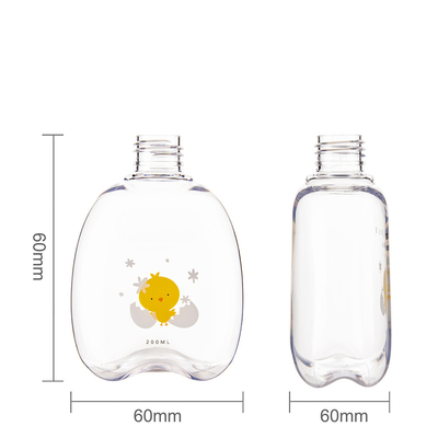 200ML Transparent Liquid Soap Bottles 6.6 OZ For Professional And High-End Look
