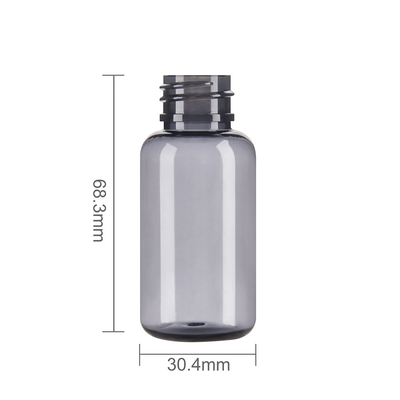 30ml Cosmetic Bottles With Pink Round Screw Cap With Plug For Toner