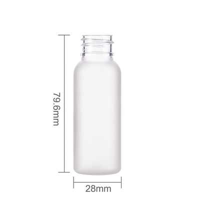 30ml Custom PET Plastic Bottle With Screw Cap For Travel