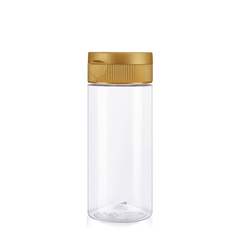 200ML PET Food Grade Empty Honey Jars Bottles Plastic Honey Dispenser With Lids