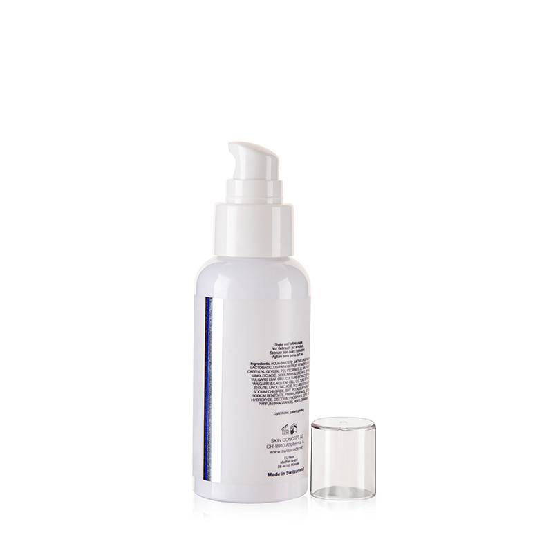 100ml Solid White Color Pet Boston Round Bottles With PP Cap For Body Lotion